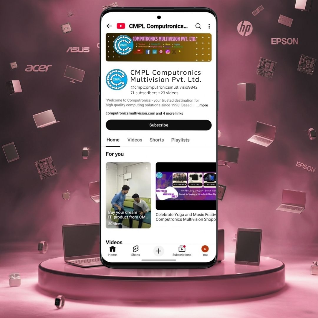 Subscribe us on YouTube