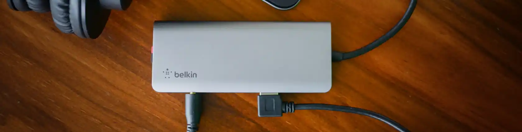 Belkin USB C 6 in 1 Hub Adapter with 60W Power Delivery | 5 Gbps Transfer Speed | Ethernet Port | 4K HDMI | USB C | Sd Card and 2 USB A 3.0 & 2.0 Data Ports | for MacBook/Ipad and More Gray