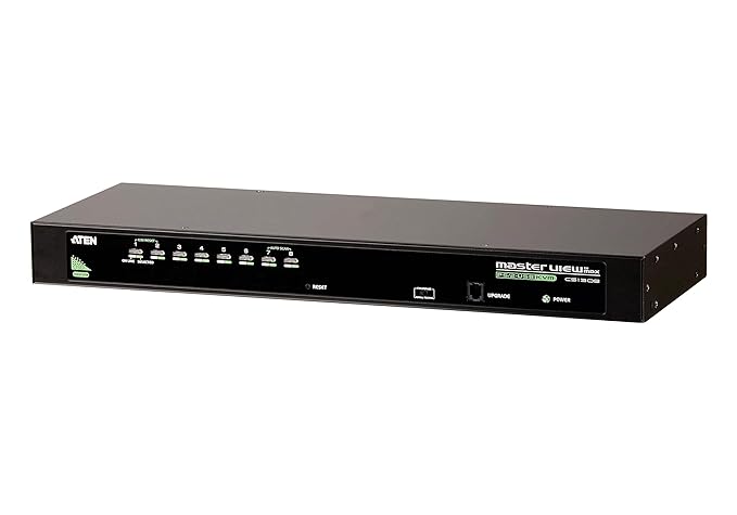 ATEN 8-Port USB/PS2 Combo KVM Switch CS1308 (Black)