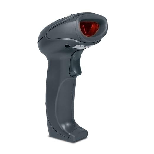 iBall WBS-650MV | 2.4GHz Wireless | High-Speed | 1D Barcode Scanner | Plug-and-Play | High-Capacity | Rechargeable Battery | Grey
