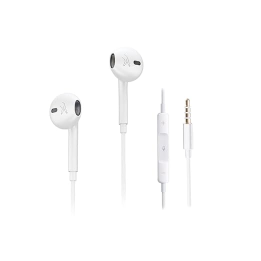 Fingers Soundreflex W5 Wired Earphones (Powerful Neodymium Drivers, Powerful Bass, Sturdy Cable and in-Built Mic)- White - in Ear