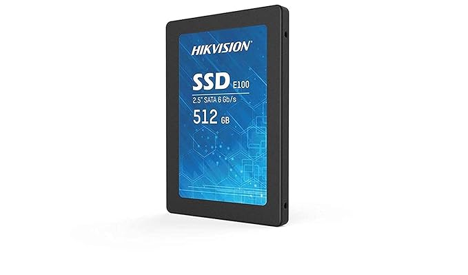 Hikvision E100 512GB 2.5-Inch Internal SSD | SATA 6Gb/s | Up to 550MB/s | 3D NAND TLC