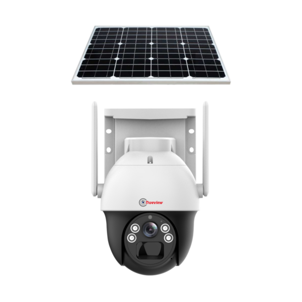 Trueview T18197-A 4MP Wi-Fi Solar Mini Pan-Tilt Camera – Smart ATC Security with Wireless Connectivity & Outdoor Surveillance