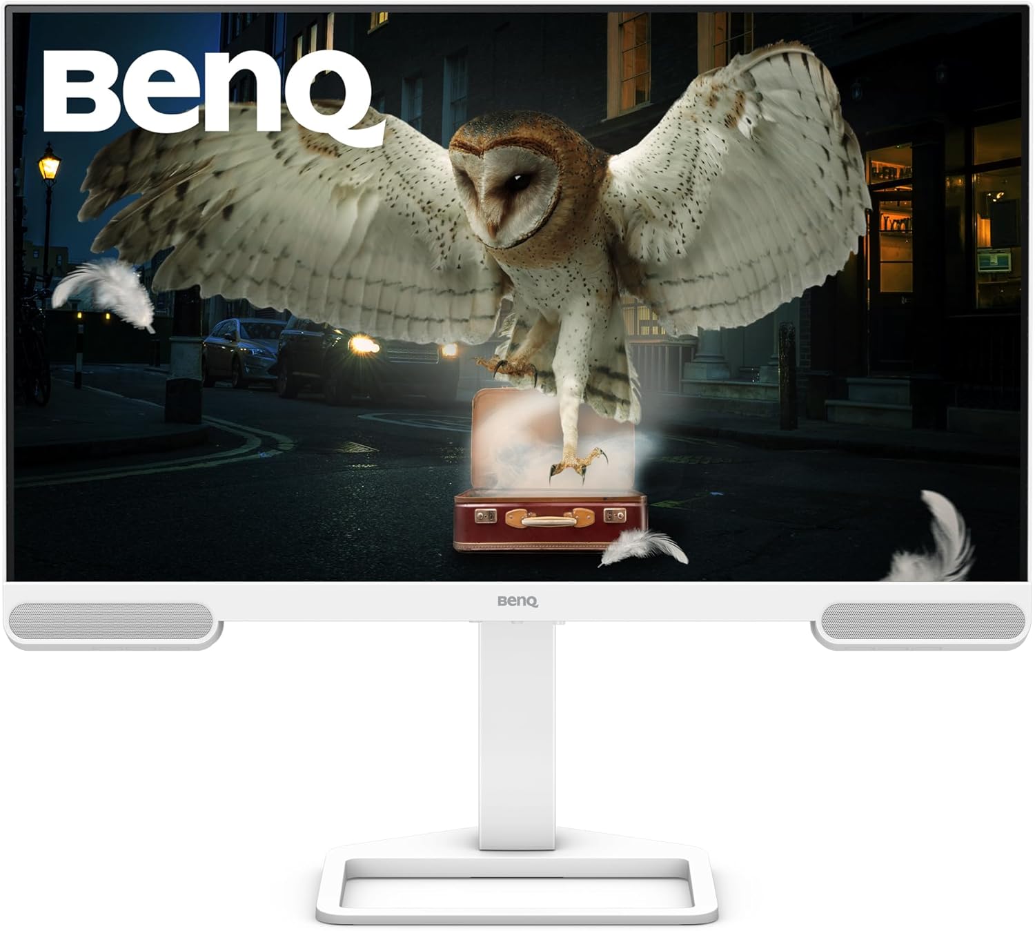 BenQ EW2790U 27” 4K 3840x2160 Premium Monitor with 95% P3 Color Coverage, Exclusive AI Contrast Technology, Built-in 5W Speakers, 1 USB Type-C, 3 HDMI Ports, Ergonomic Design, and Eye-Care Technology