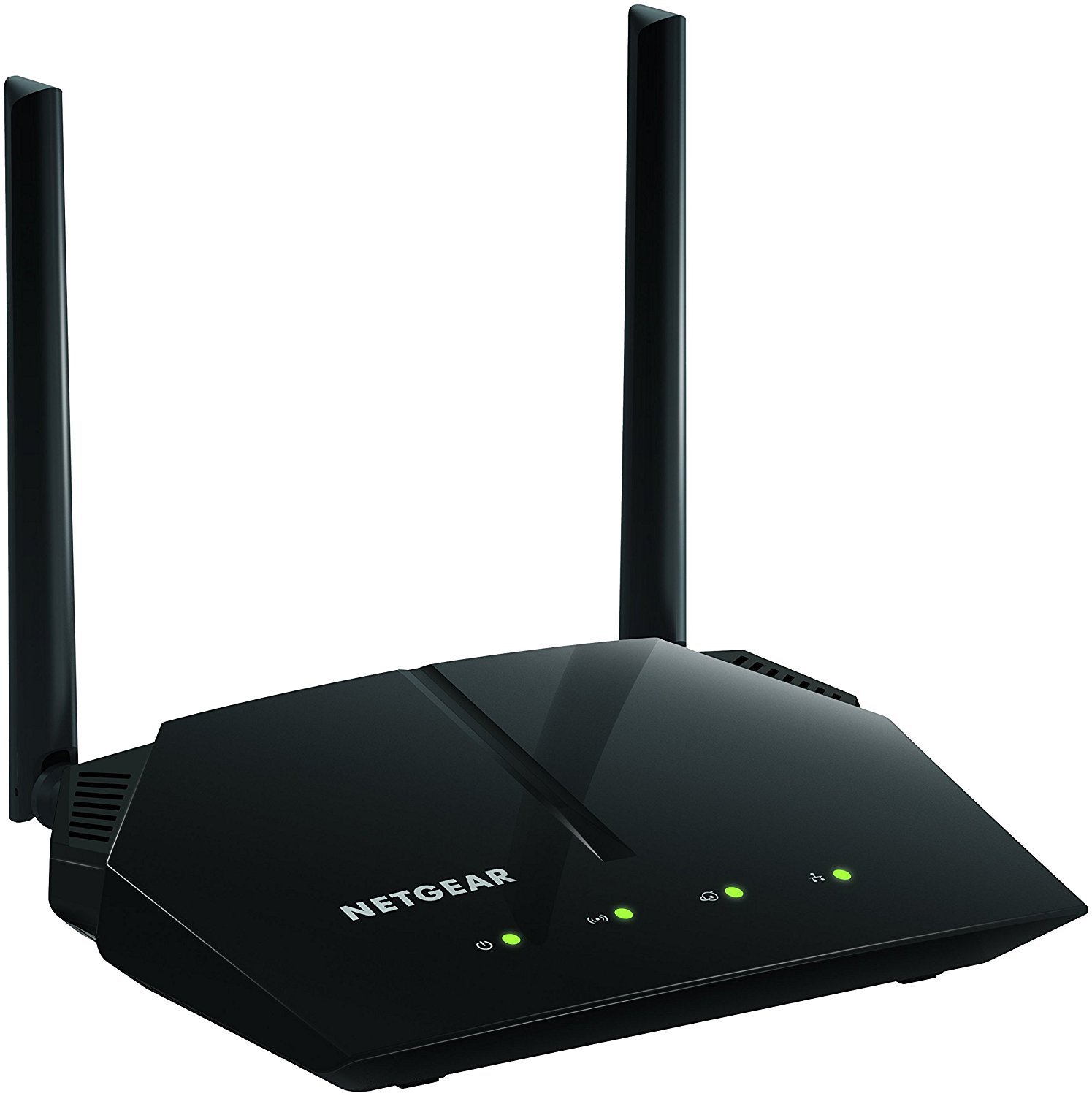 Netgear R6120-100Nas-Ac1200 Dual Band Wi-Fi Router,1200 mbps,Black