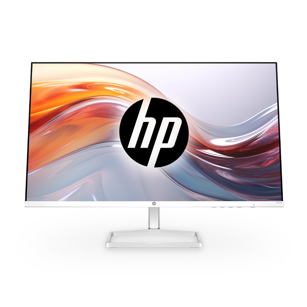HP Series 5 27-inch FHD Monitor – 527sh | Height Adjustable | Eye Ease | Anti-Glare | 300 Nits | Black