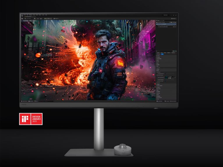 BenQ PD3226G 32” 4K UHD (3840x2160) 144Hz Monitor for Designers, IPS, 95% P3, 100% sRGB, 90W Thunderbolt 4, Software Calibration, KVM, Daisy Chain, Reflection-Free Nano Matte Panel, Height Adjustable