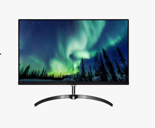PHILIPS 276E8VJSB/94 E Line 27" (68.6 cm) 4K UHD Monitor | Ultra Clear IPS LED | Low Blue Mode | Eco-Friendly Design || Magnificent View with Seamless Appearance