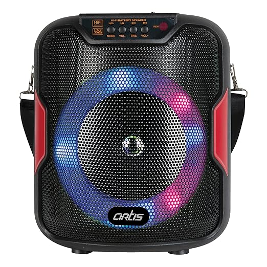 Artis BT303 20W Portable Bluetooth 5.0 Party Speaker with FM | USB | TF Card | Wired Mic