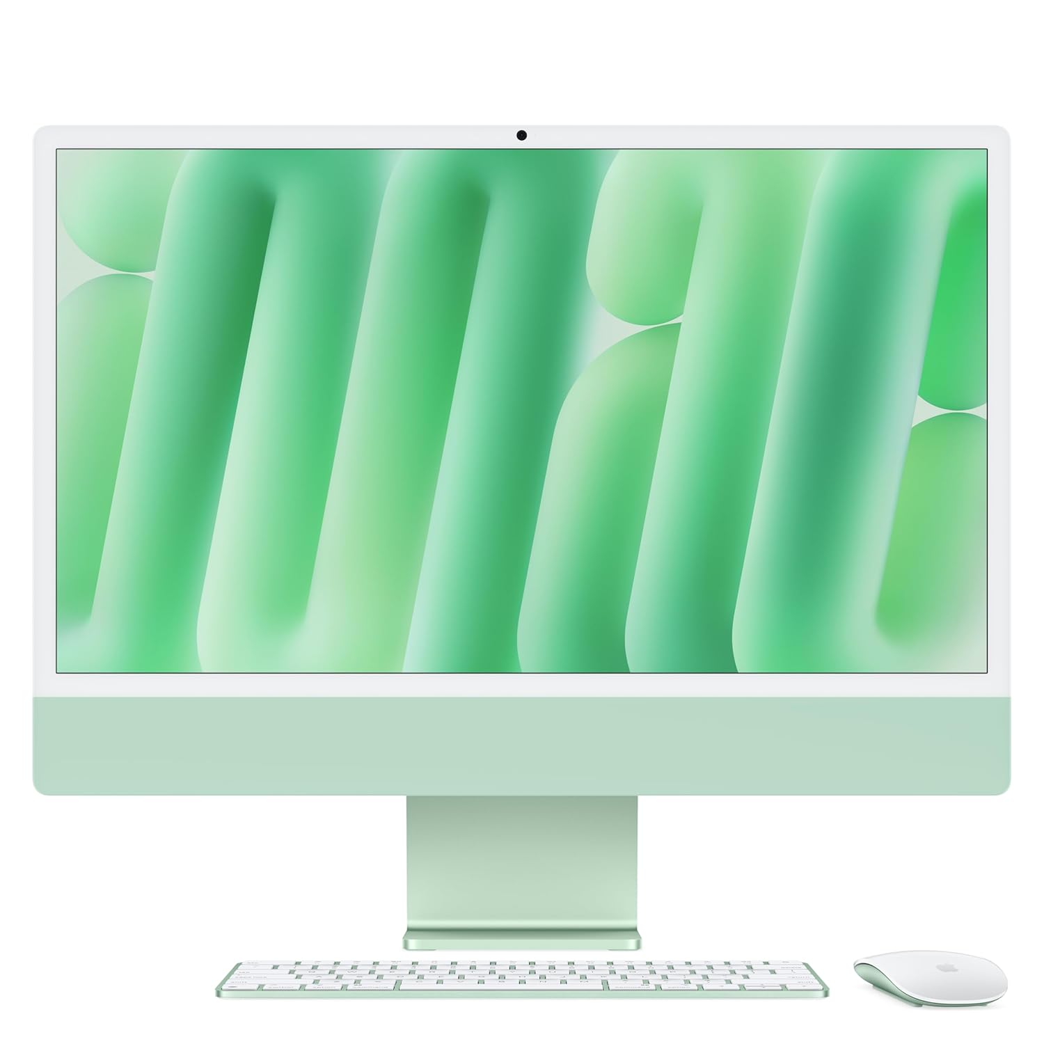 APPLE iMac All-in-One Desktop 24-inch | M4 Chip (10-core CPU, 10-core GPU) | 24GB Unified Memory | 512GB SSD | Green MD2Q4HN/A