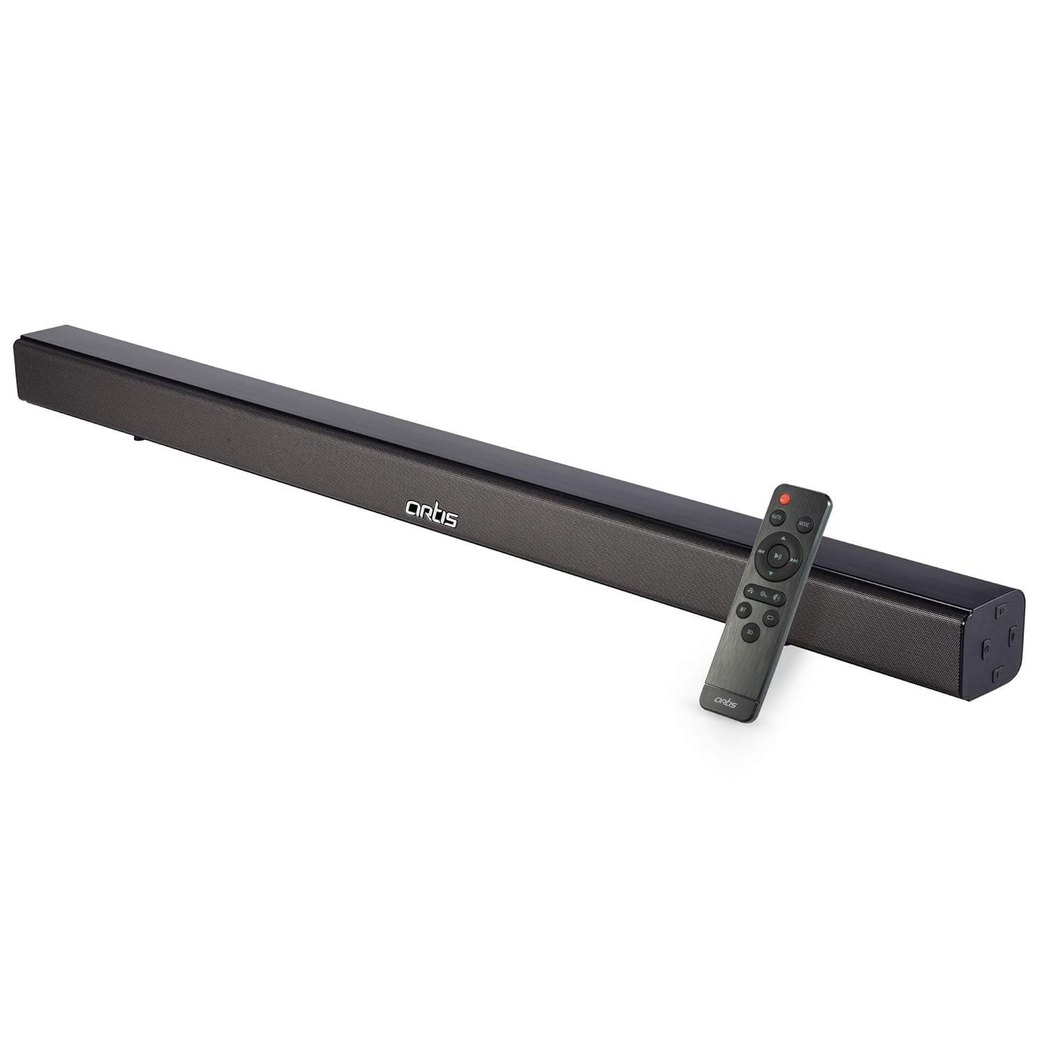 Artis BT-X5 60W 2.0 Channel Bluetooth Soundbar with Built-in Amplifier | 3 EQ Presets | 4 Drivers | HDMI ARC | AUX | Optical | Coaxial | USB