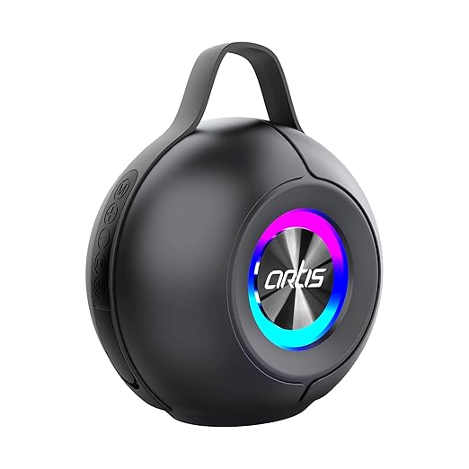 Artis SoundMax 500 Wireless|Bluetooth Speaker |(12W RMS) with USB|FM|TF Card & Hands-Free Calling – Black