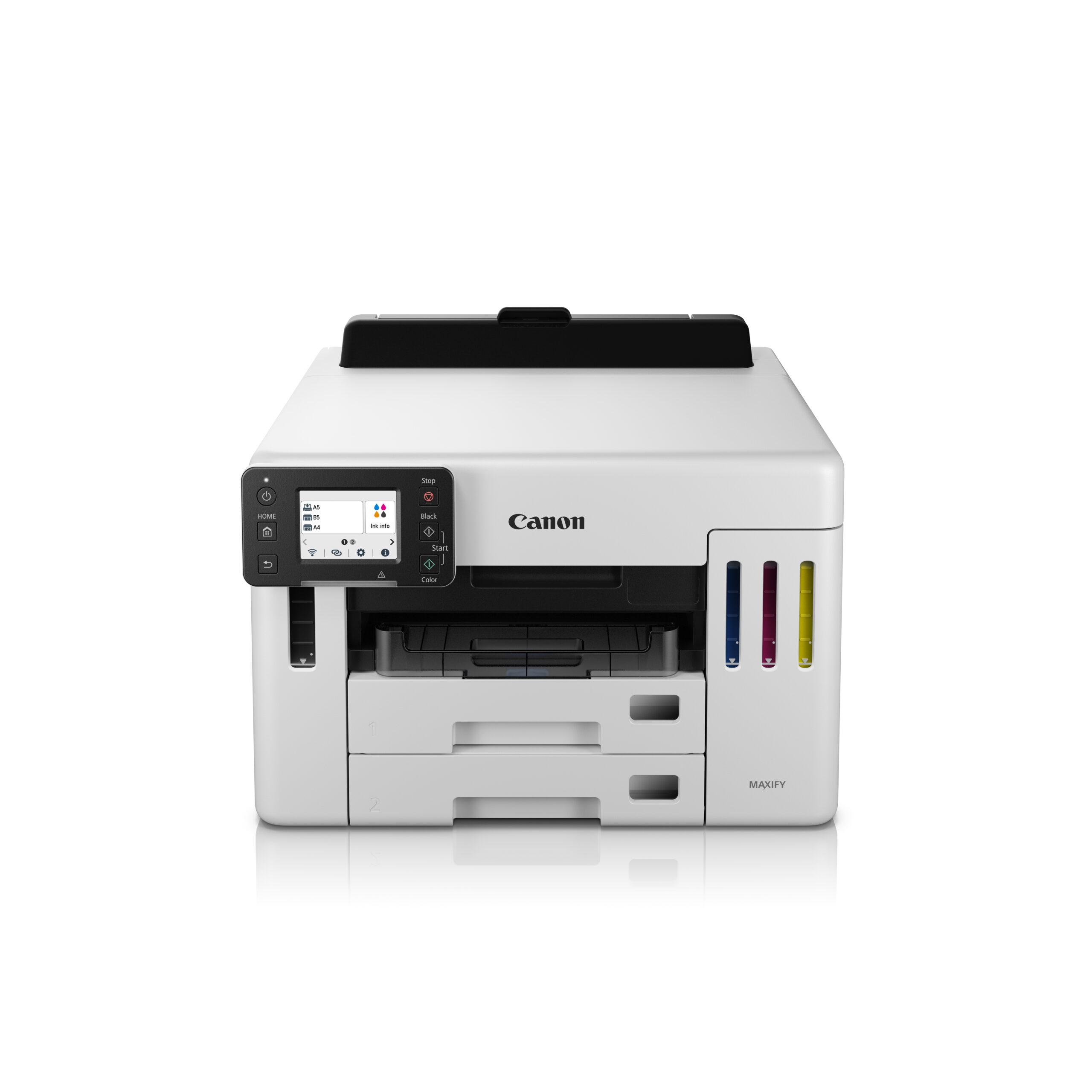 Canon MAXIFY GX5570 MegaTank printer | Wireless | Display: 6.9 cm | Ethernet |  Up to 24 ppm (mono) / 15.5 ppm (color)