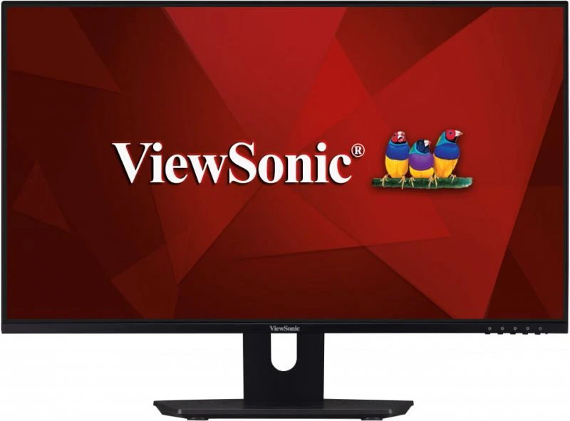 ViewSonic (From USA) VX2480-2K-SHD 60.96Cm (24") 2K 2560×1440 Pixel IPS Monitor | 3-Side Bezel-Less | 3.89ms Response Time | 104% sRGB | Eye Care | Wall Mount | 250 Nits Brightness | 2x HDMI | DisplayPort