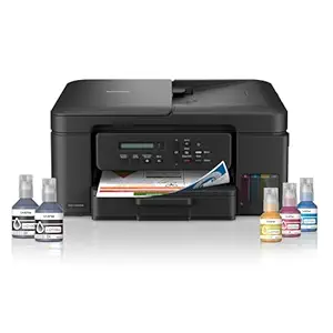 Brother Ink Tank DCP-T730DW (New Launch) WIFI Auto Duplex Color Multifunction Printer (Print Scan Copy) |  ADF | Print Upto 15K Pages Black & 5K in Color Each for(CMY) b| Extra Black Ink | Free Installation