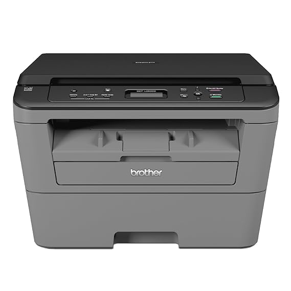 Brother DCP-L2520D Automatic Duplex Laser Printer with 30 Pages Per Minute Print Speed | Multifunction (Print Scan Copy) | 2 in 1 (ID) Copy Button | LCD Display | 32 MB Memory | 250 Sheet Paper Tray | USB