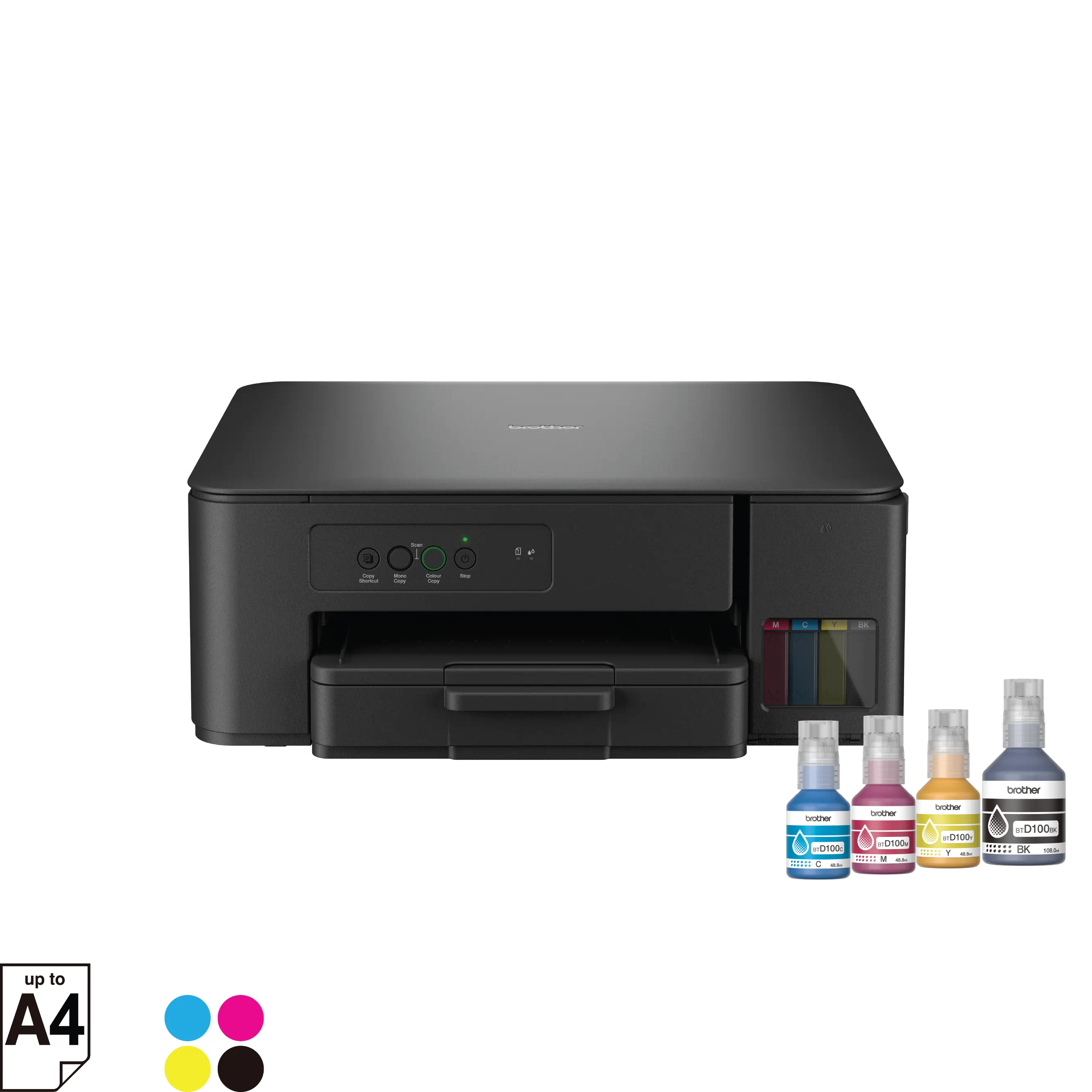 DCP-T230 Multifunction Ink Tank Printer | Print Scan Copy | High Yield Printing