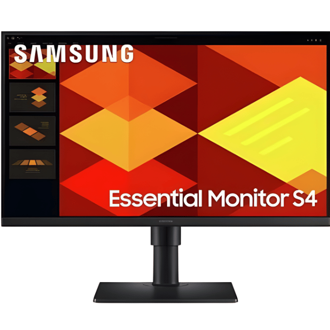Samsung 24 Inch Gaming Monitor, Full HD 1920 x 1080, IPS Panel, 100Hz Refresh Rate, 5ms Response Time, LS24D402GAWXXL