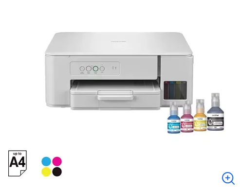 Brother Ink Tank DCP-T236 (New Launch) All in One (Print Scan Copy) Color Home Printer, 27/11 PPM BK/CL, 150 Sheet Paper Tray, Print Upto 7.5K Pages in Black & 5K in Color Each (CMY),Free Installation